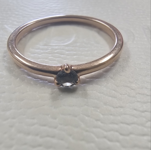 Pandora Light Blue Solitaire Ring size 54 - Picture 3 of 7